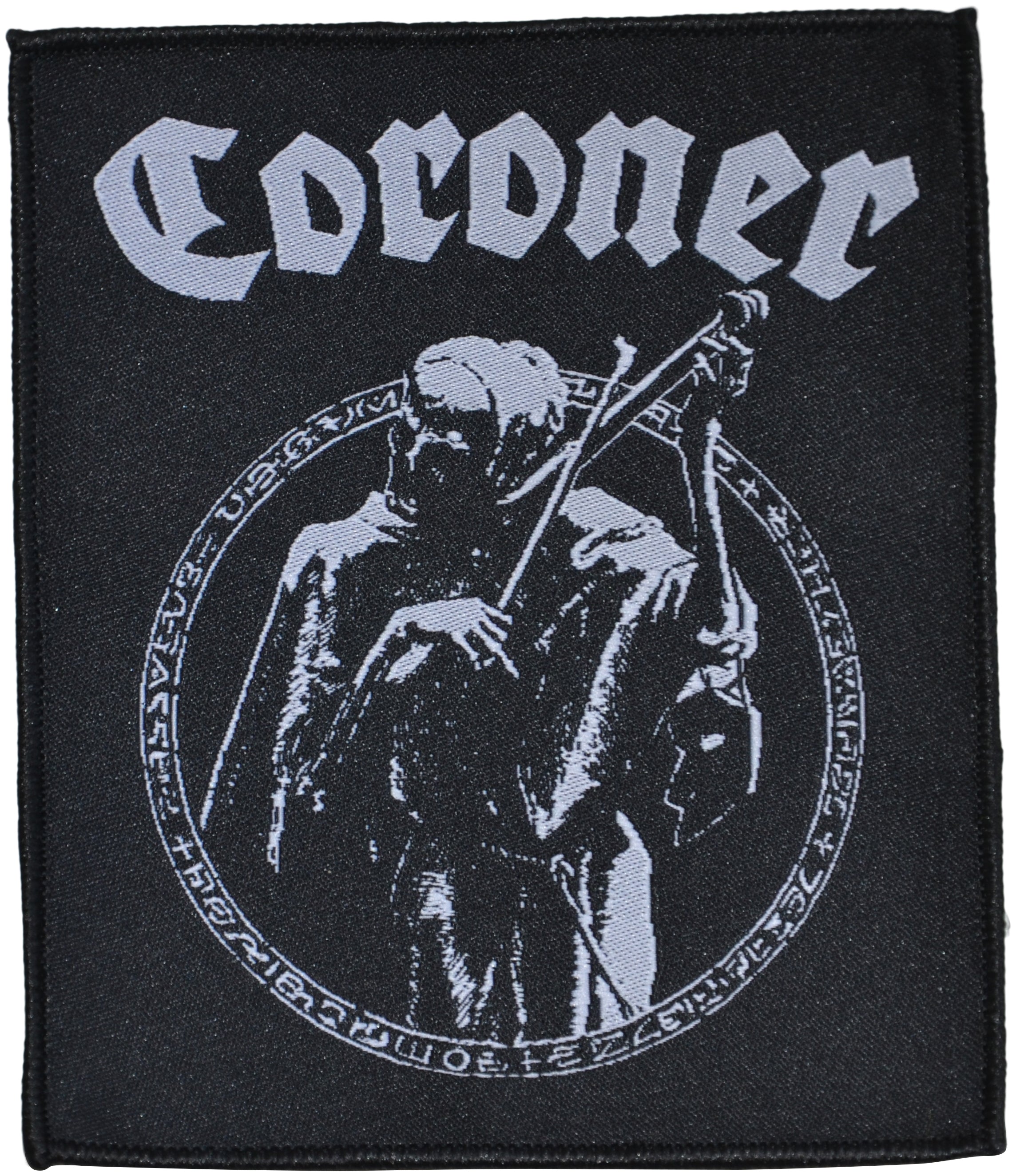 CORONER - Punishment For Decadence - 10,2 x 12,2 cm - Patch