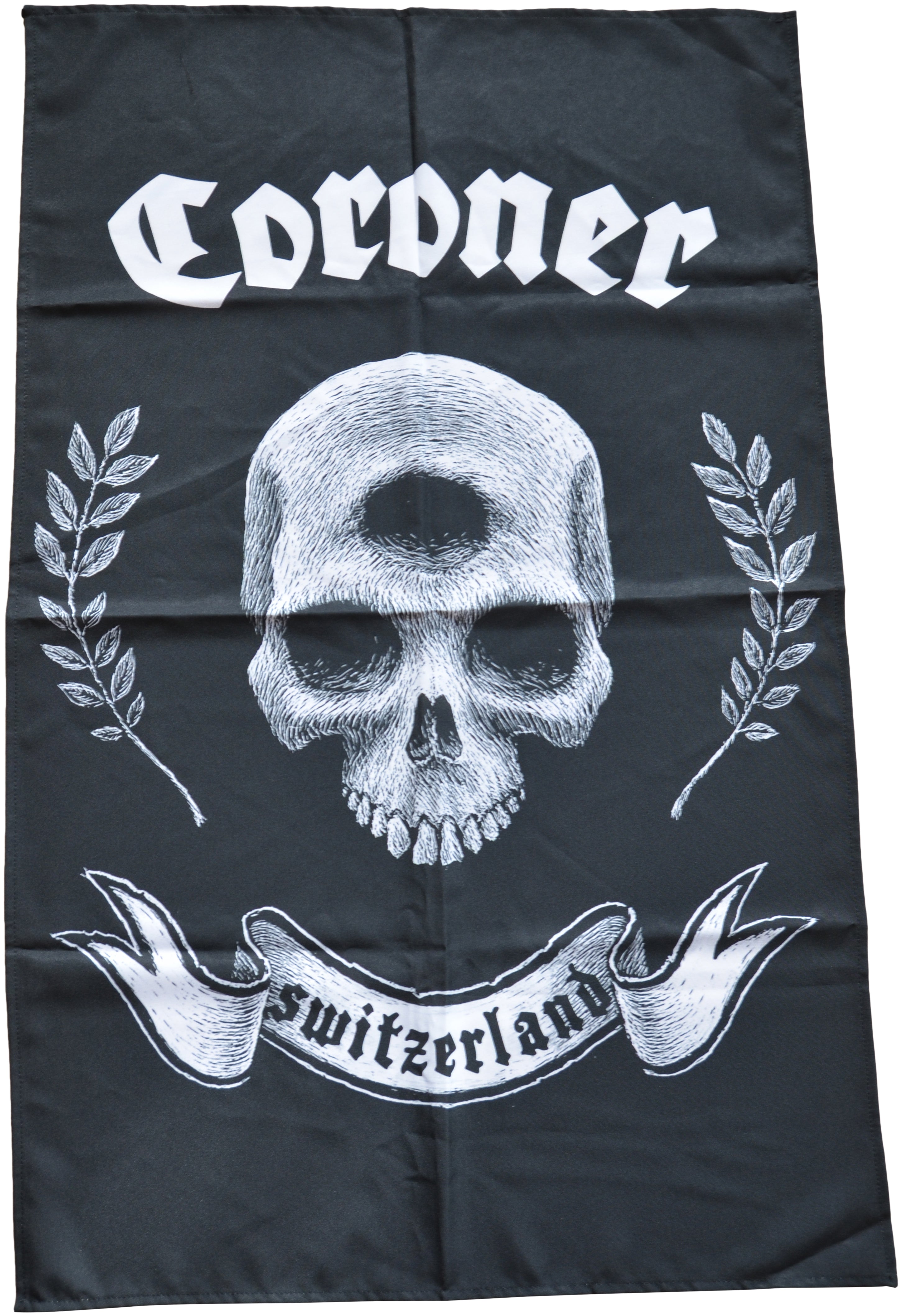 CORONER - Reborn - 103 cm x 65 cm - Posterflagge - Poster Flag
