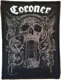 CORONER - Skull - 9,7 x 7,4 cm - Patch