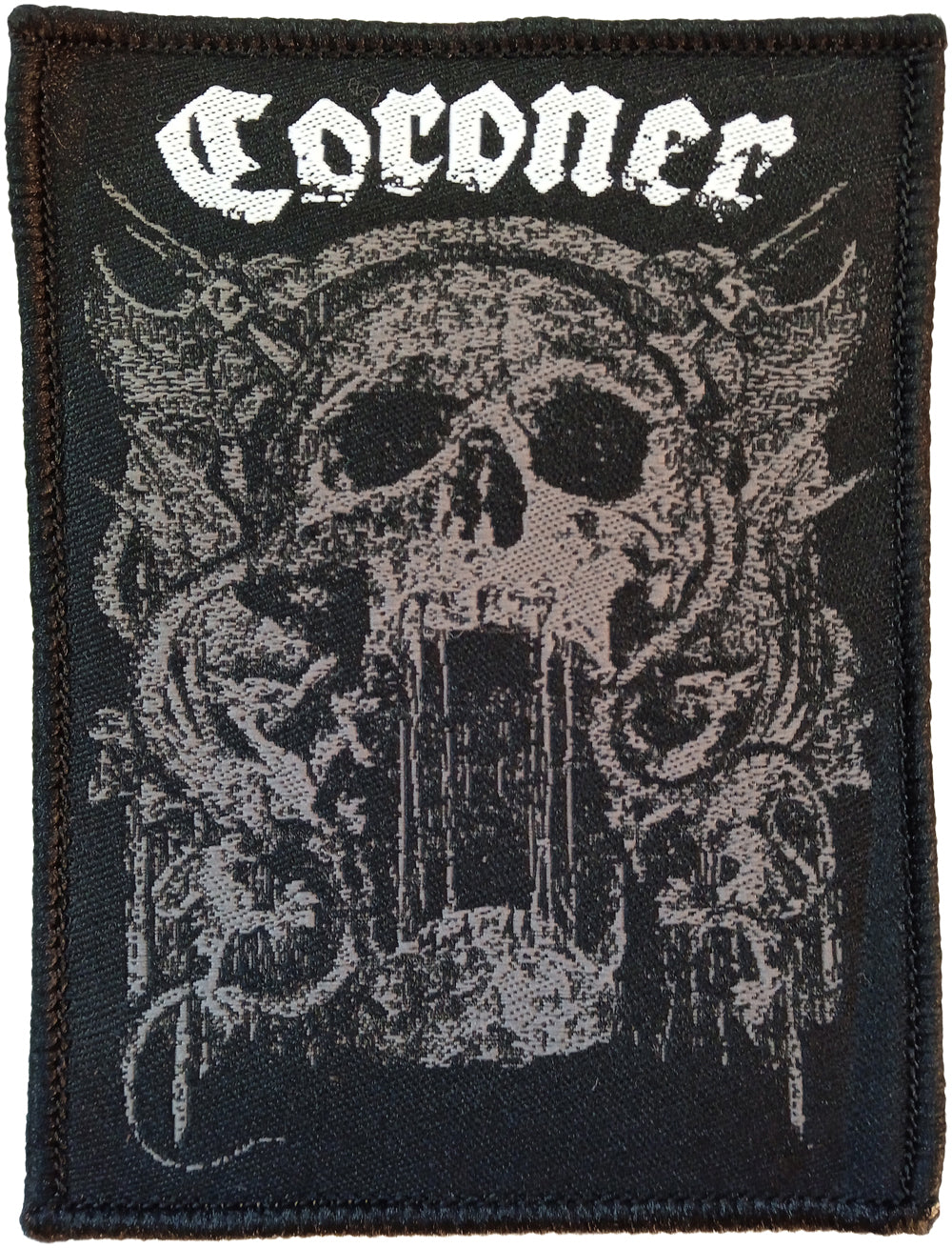 CORONER - Skull - 9,7 x 7,4 cm - Patch