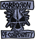 CORROSION OF CONFORMITY - Skull Logo - 8,1 x 9,1 cm - Patch