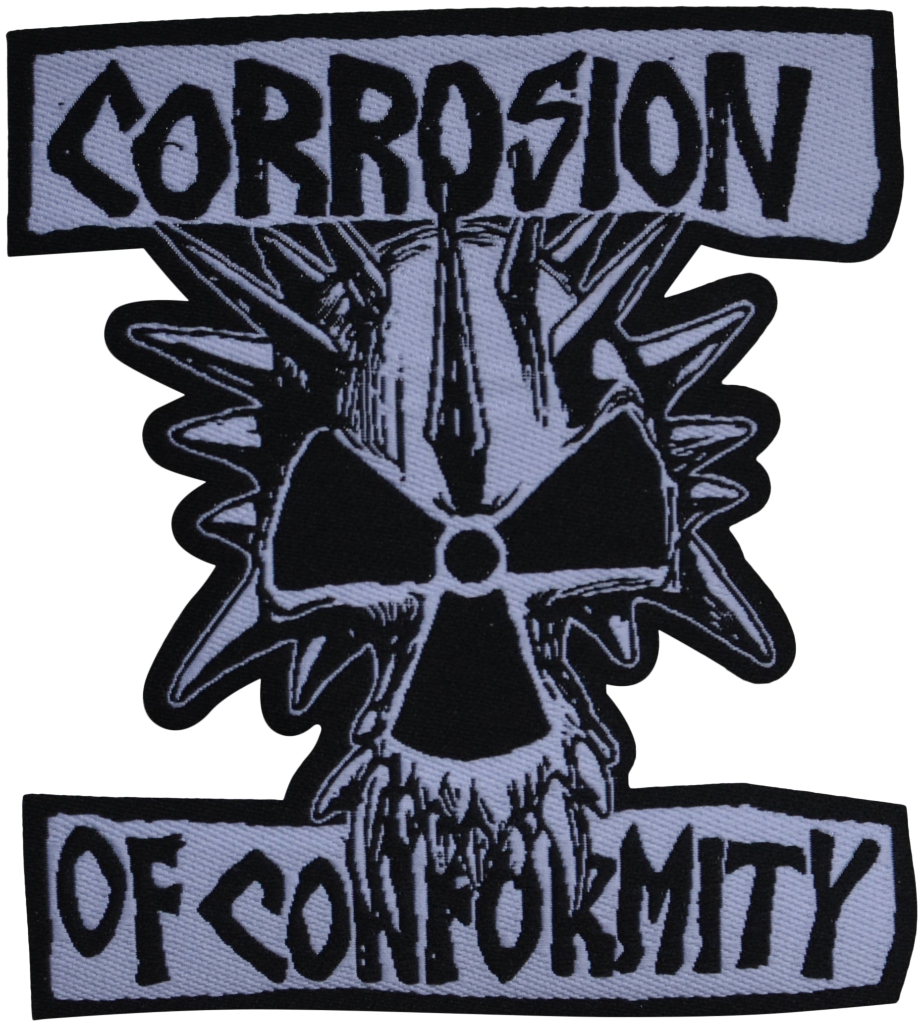 CORROSION OF CONFORMITY - Skull Logo - 8,1 x 9,1 cm - Patch