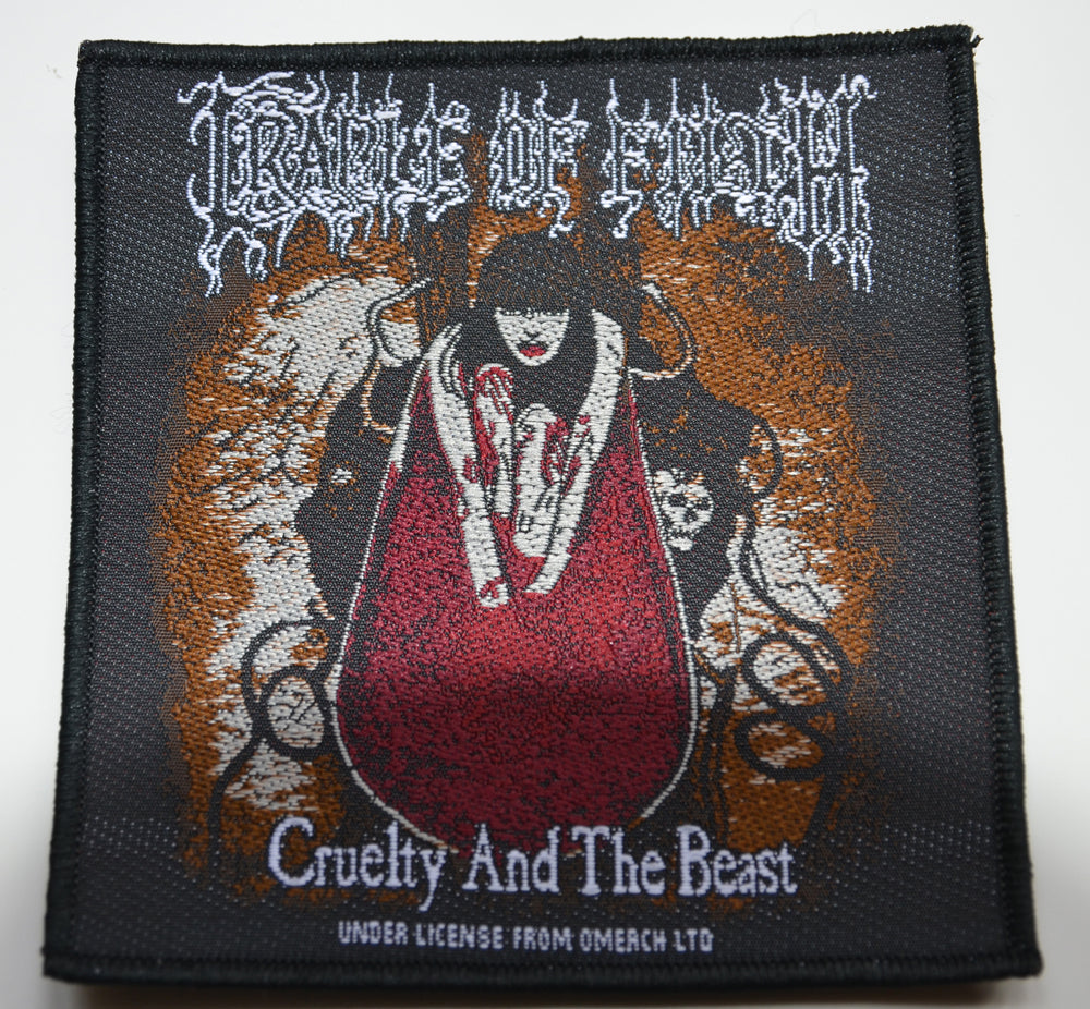 CRADLE OF FILTH - Cruelty And The Beast - 10,2 x 10,7 cm - Patch