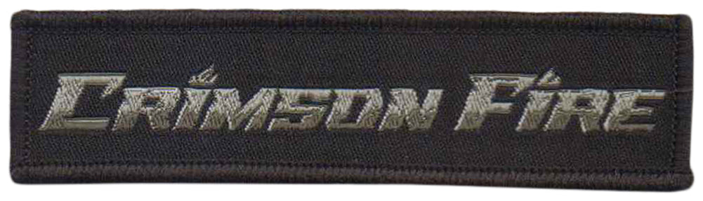 CRIMSON FIRE - Logo - 10 x 2,6 cm - Patch