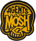 CRISIX - Agents Of Mosh - 9,1 x 10,1 cm - Patch