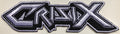 CRISIX - Cut Out Logo - 12,5 x 3,7 cm - Patch