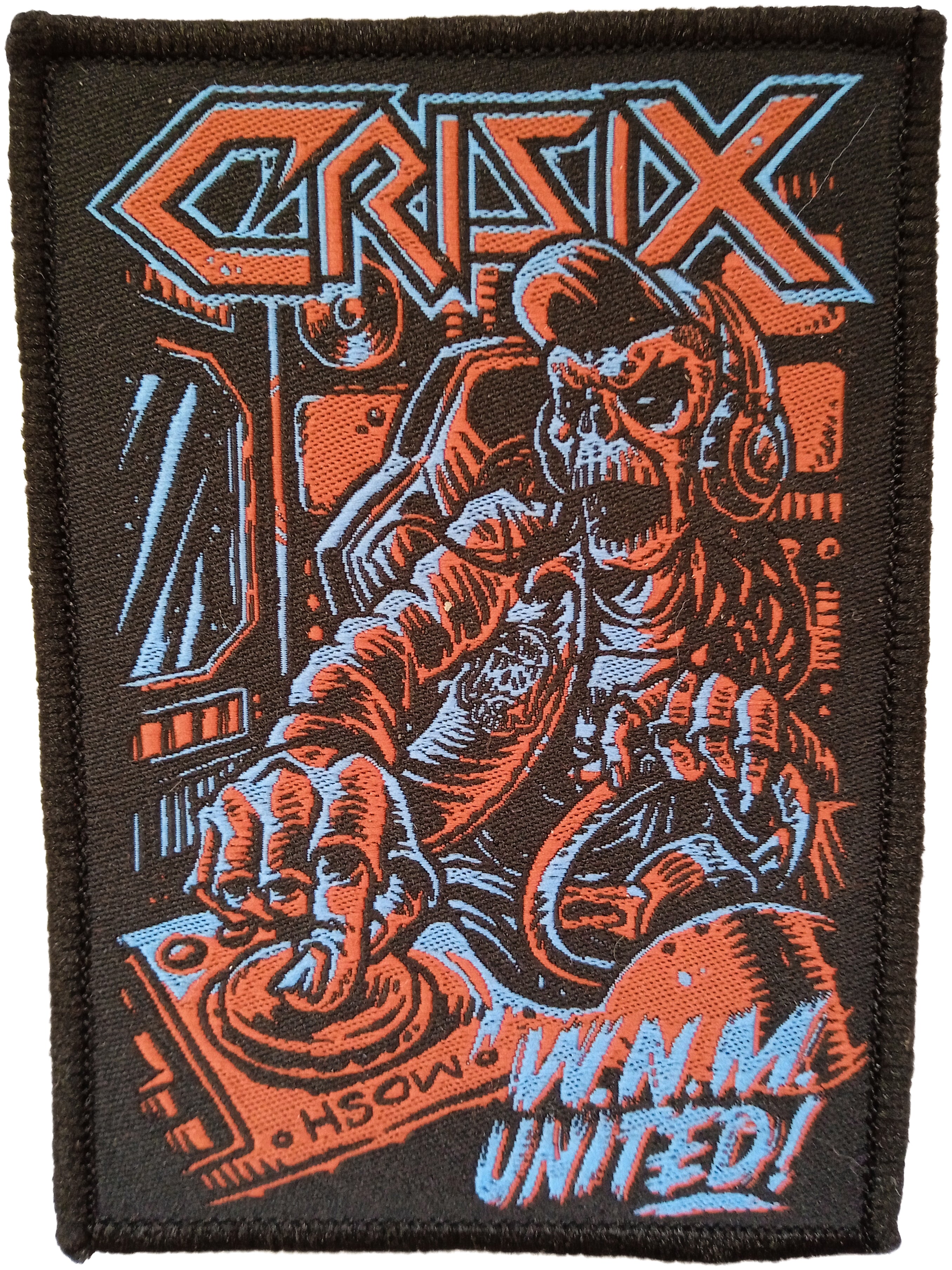 CRISIX - Spaceship - 7,5 cm x 10,3 cm - Patch