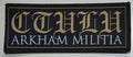 CTULU - Arkham Militia - 5 cm x 13,5 cm - Patch