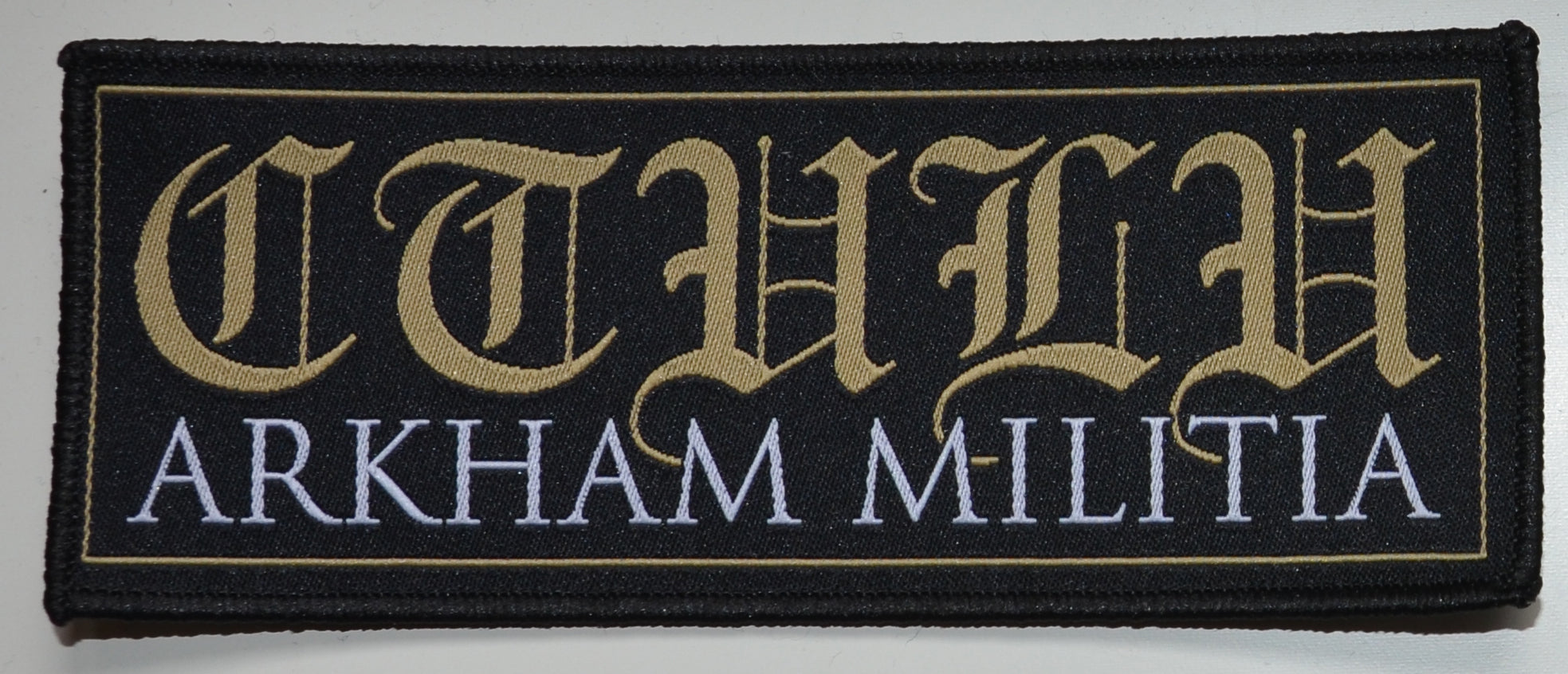 CTULU - Arkham Militia - 5 cm x 13,5 cm - Patch