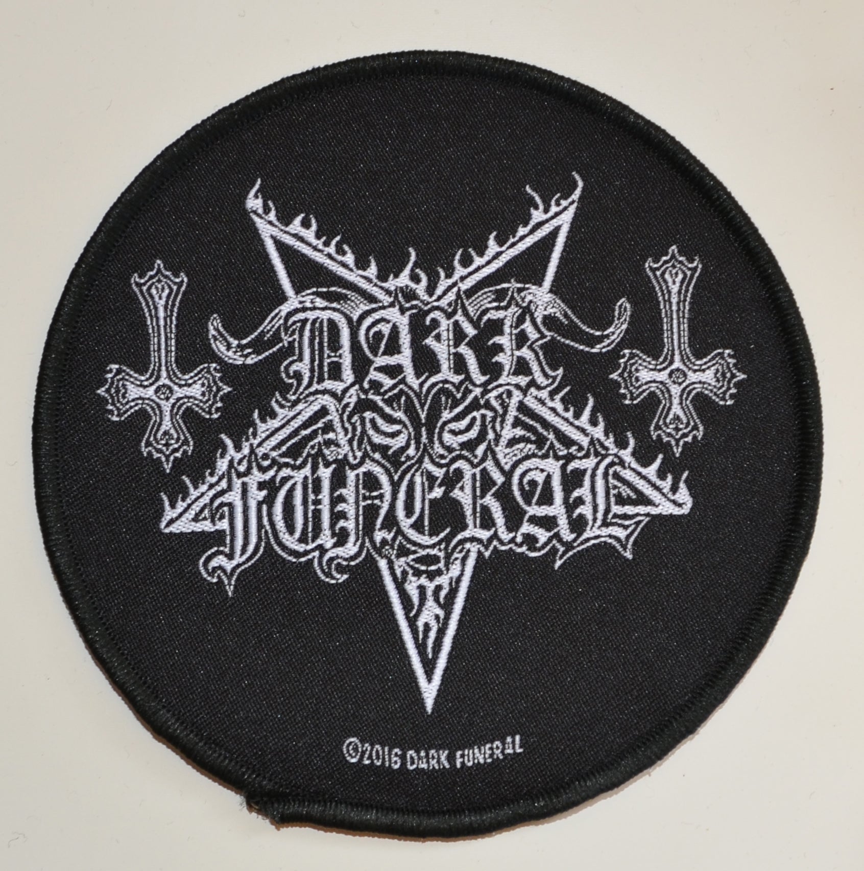 DARK FUNERAL - Circular Logo - 9,5 cm - Patch