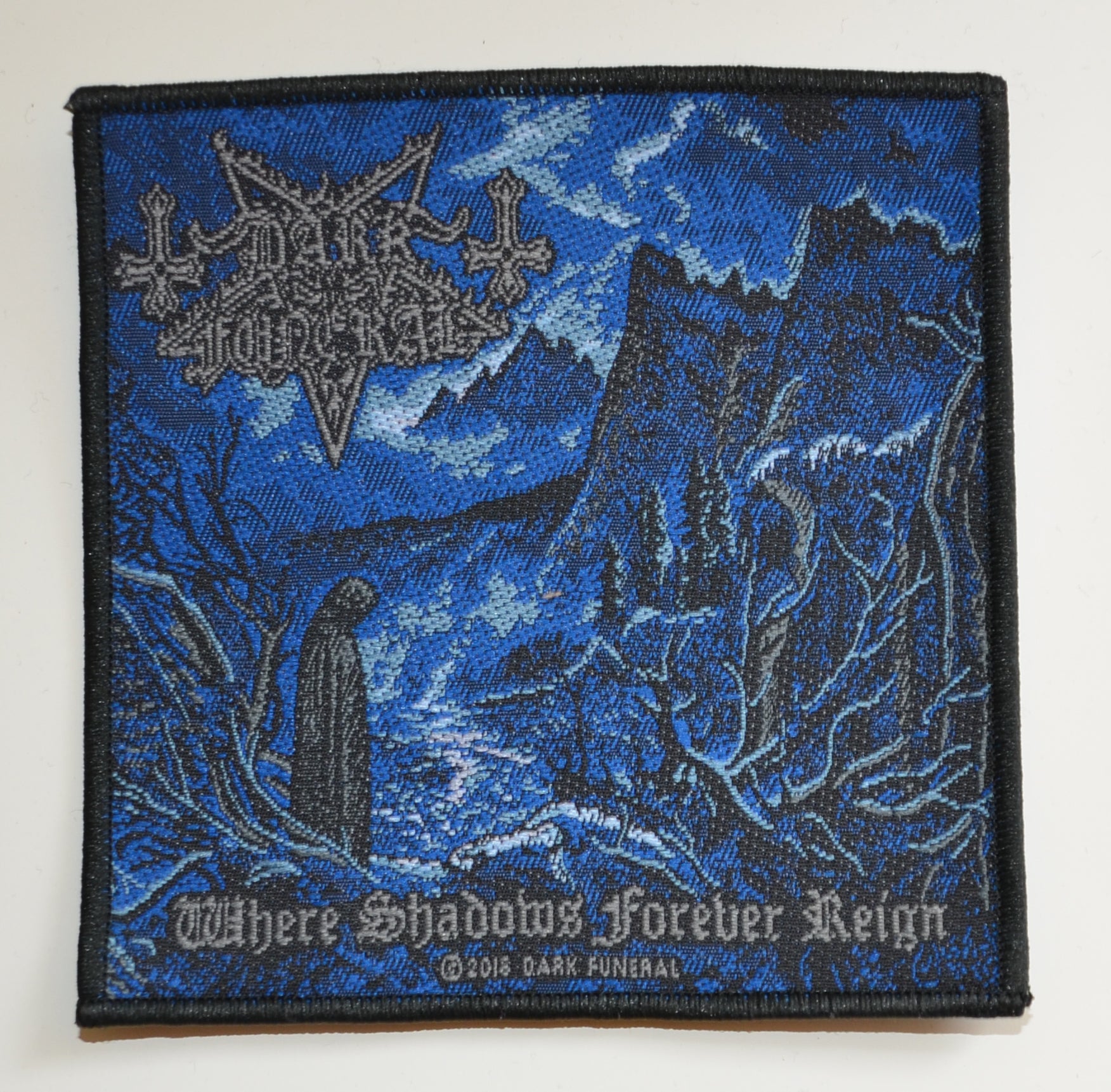 DARK FUNERAL - Where Shadows Forever Reign - 10 x 10 cm - Patch