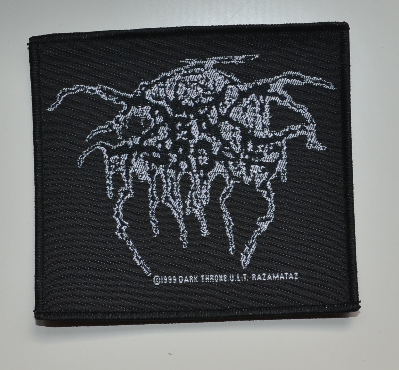 DARKTHRONE - Lurex Logo 9,5 cm x 8,6 cm - Patch