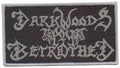 DARKWOODS MY BETROTHED - Logo - 10,4 x 5,6 cm - Patch