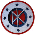 DEAD KENNEDYS - Logo & Stars - 9 cm - Patch