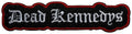 DEAD KENNEDYS - Text Logo Cut Out - 2,3 x 8,9 cm - Patch
