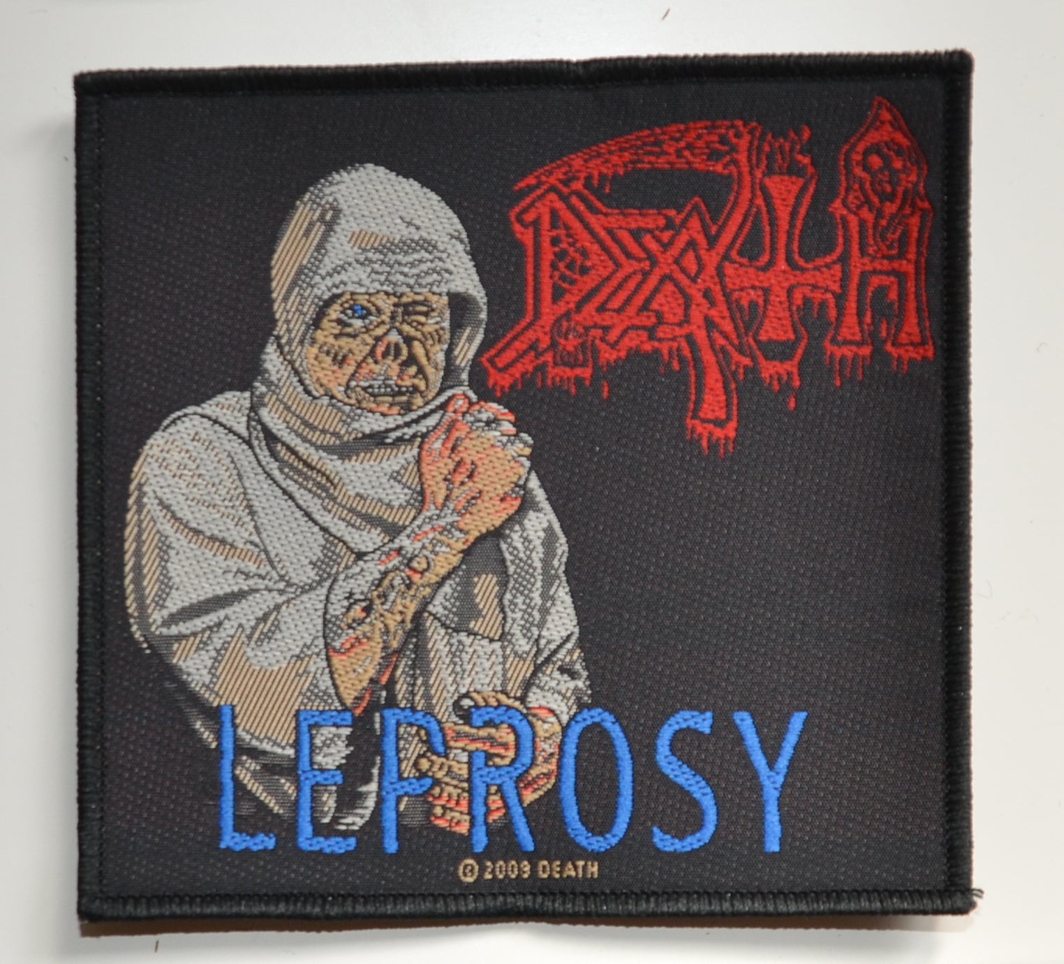 DEATH - Leprosy - 9,8 x 9,4 cm - Patch