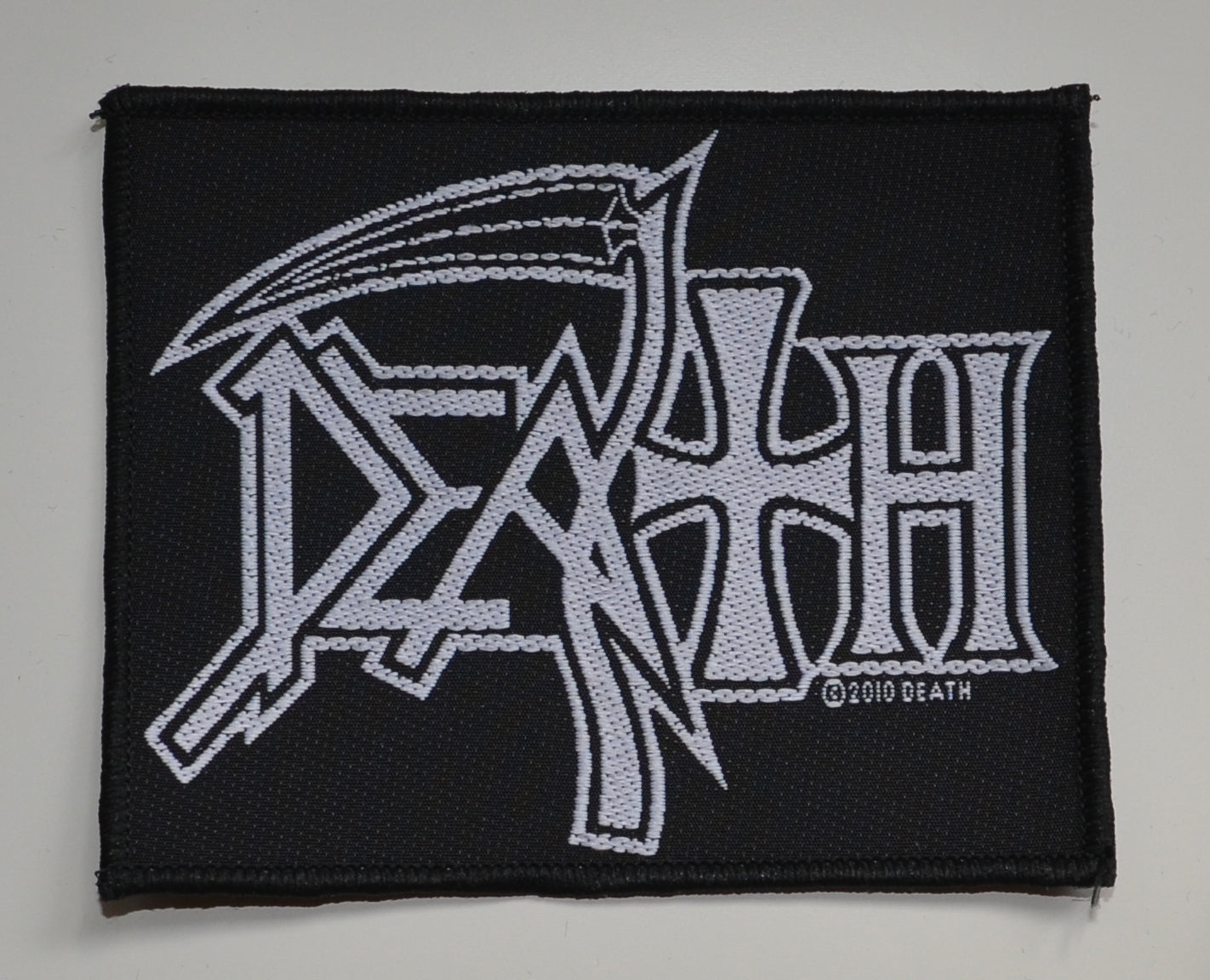 DEATH - Logo 9,5 x 7,8 cm - Patch