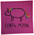 DEATH METAL - Unicorn Pink - 7,9 x 7,9 cm - Patch