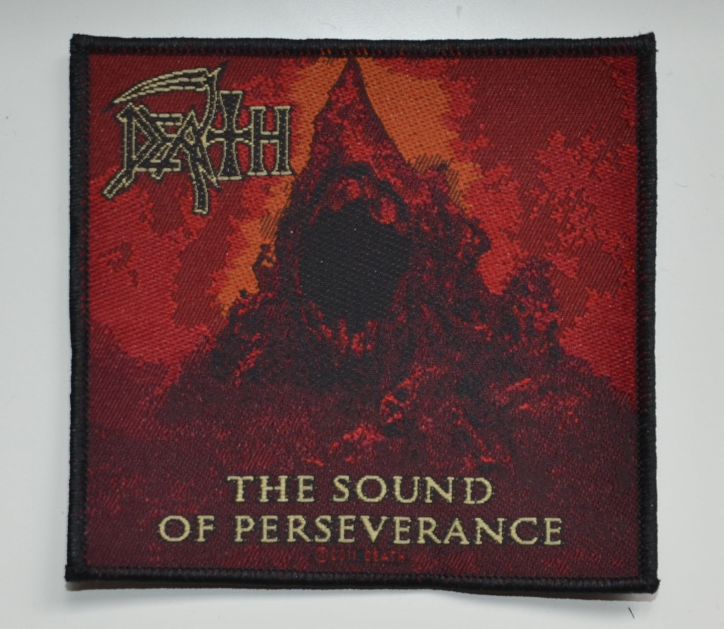 DEATH - Sound Of Perserverance - 9,7 cm x 9 cm - Patch