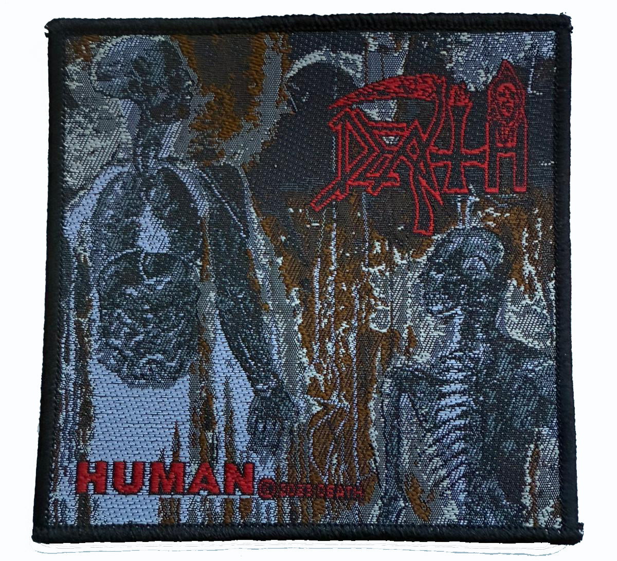 DEATH - Human - 9,8 x 10 cm - Patch