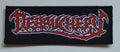 DEBAUCHERY - Old Logo - 14 x 5,2 cm - Patch