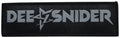 DEE SNIDER - Logo - 10 x 3 cm - Patch