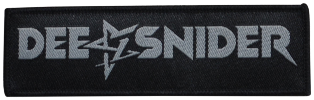 DEE SNIDER - Logo - 10 x 3 cm - Patch