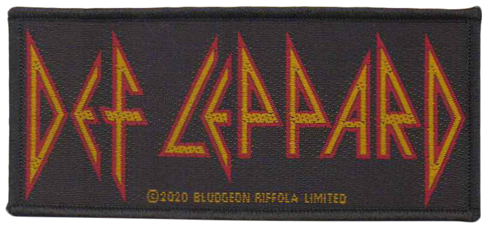 DEF LEPPARD - Logo - 10 x 4,7 cm - Patch