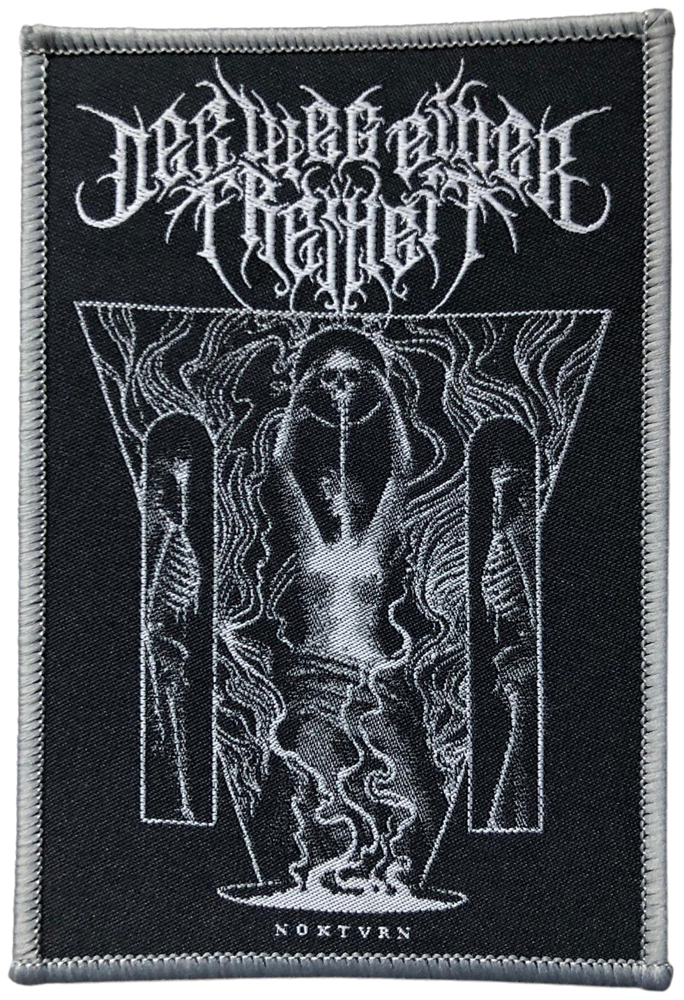 DER WEG EINER FREIHEIT - Per Sanguinem Ad Libertatem - Grey Border - 11,4 x 7,8 cm - Patch