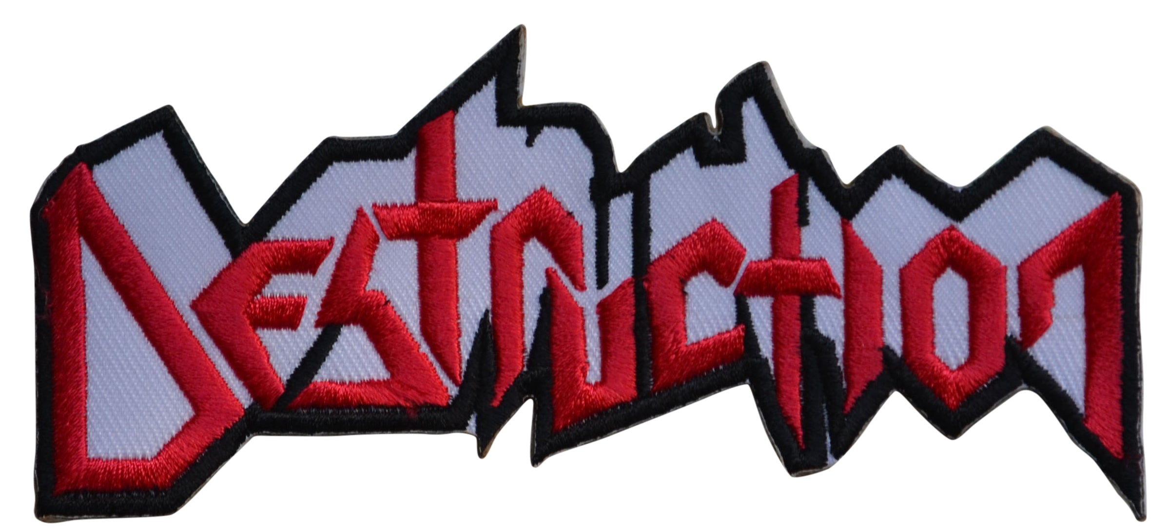 DESTRUCTION - Logo Cut-Out - 12,2 x 5,8 cm - Patch