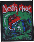 DESTRUCTION - Cracked Brain - 9,7 x 11,7 cm - Patch