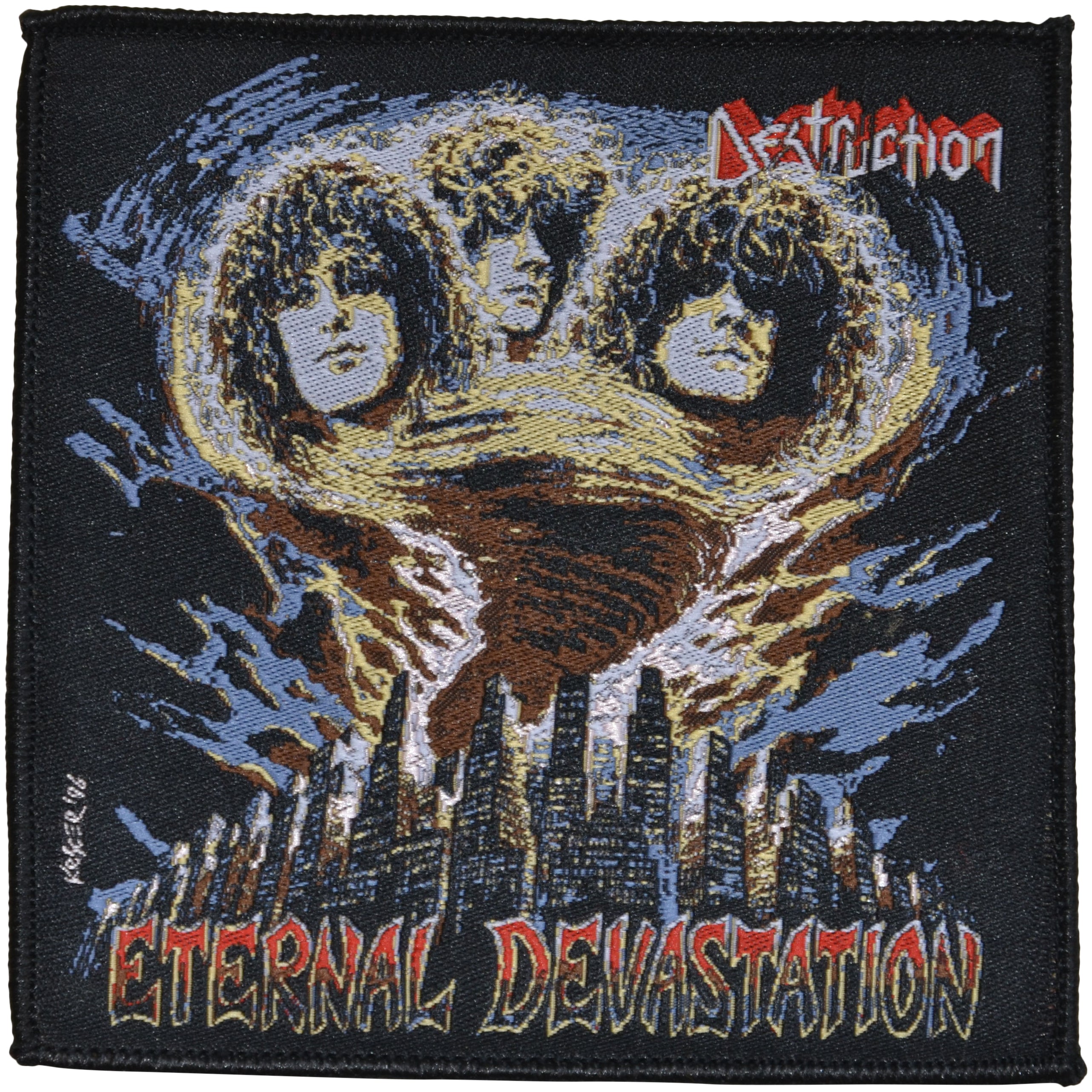 DESTRUCTION - Eternal Devastation - 10,3 x 10,3 cm - Patch