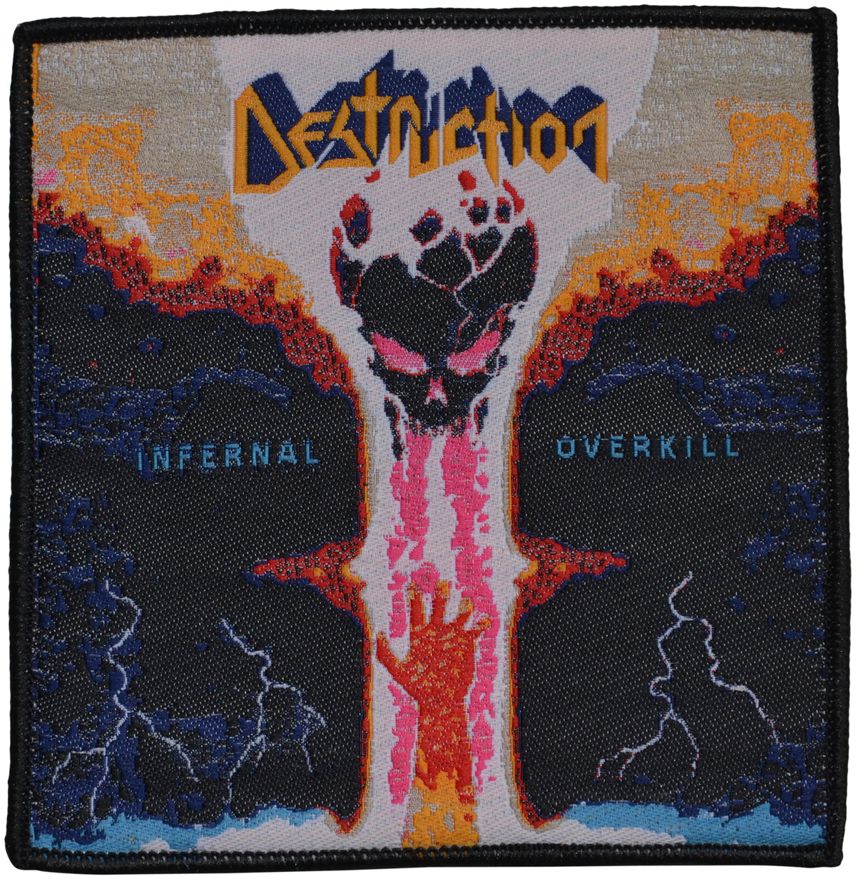 DESTRUCTION - Infernal Overkill - 10,2 x 10,5 cm - Patch