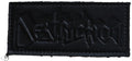 DESTRUCTION - Logo - 9,3 x 4,2 cm - Leather-Patch - Patch