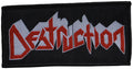 DESTRUCTION - Logo - 10 x 5,2 cm - Patch