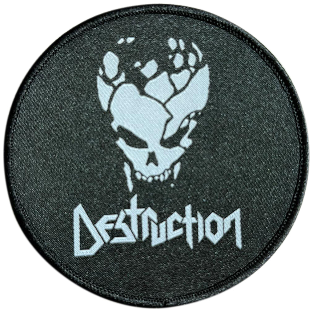 DESTRUCTION - Skull Logo - 10 cm - Patch