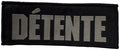 DETENTE - Stacked Logo - 3,8 x 10 cm - Patch
