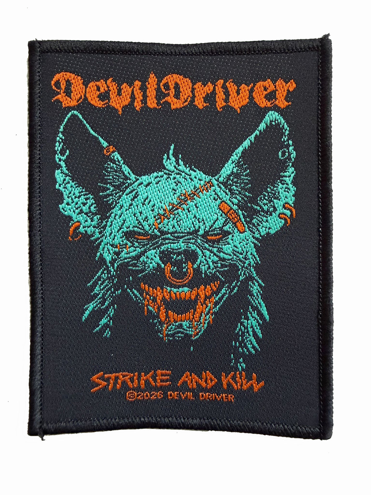 DEVILDRIVERStrike And Kill - 10 x 7,7 cm - Patch