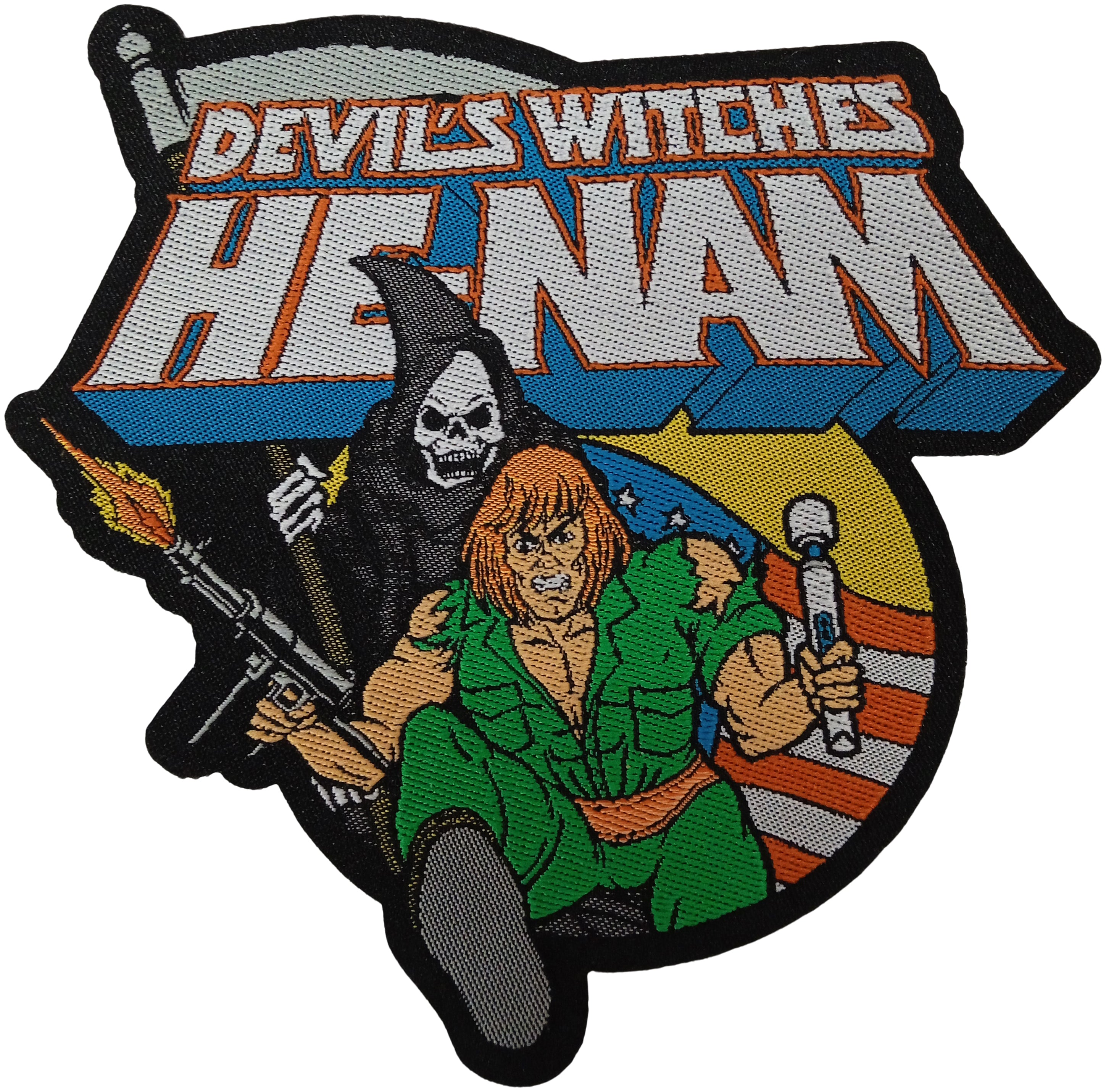 DEVIL'S WITCHES - He-Nam - 9,3 cm x 9,5 cm - Patch