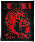 DIMMU BORGIR - Death Cult Armageddon ( Red ) - 10 x 8,2 cm - Patch