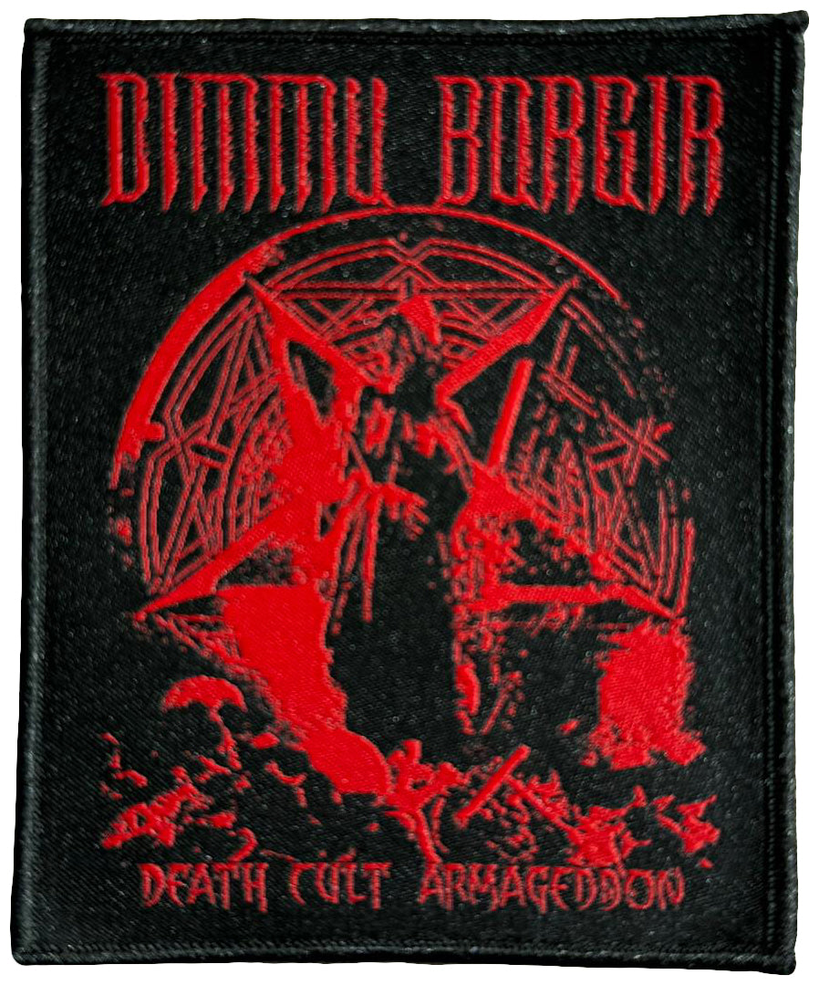 DIMMU BORGIR - Death Cult Armageddon ( Red ) - 10 x 8,2 cm - Patch
