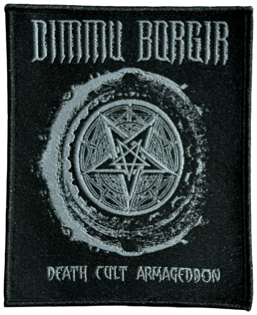 DIMMU BORGIR - Death Cult Armageddon ( Silver ) - 10 x 8,2 cm - Patch