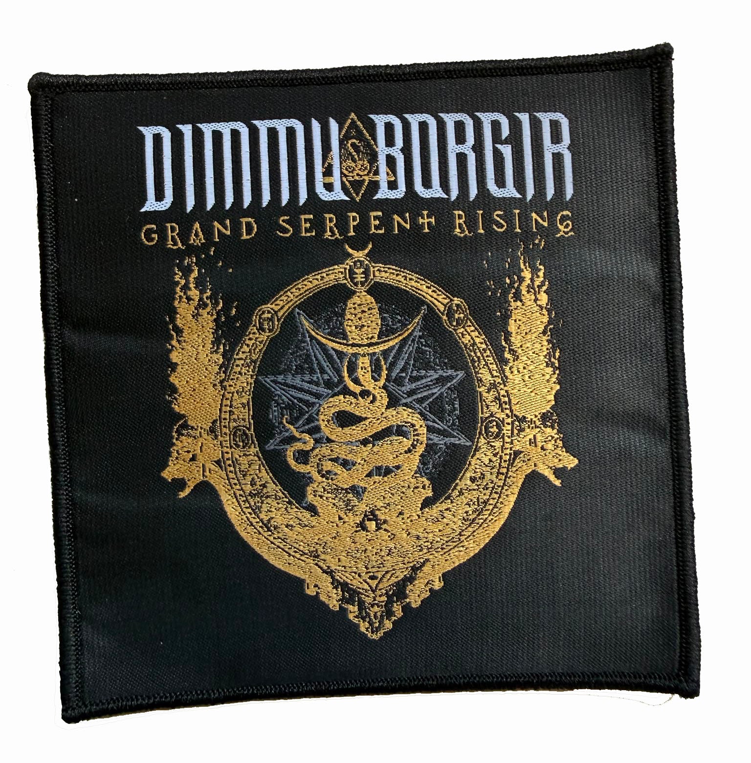 DIMMU BORGIR - Grand Serpent Rising Slv - 9,6 x 9,7 cm - Patch