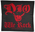 DIO - We Rock - 9,5 x 10 cm - Patch