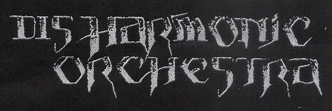 DISHARMONIC ORCHESTRA - Old Logo - 15 cm x 5 cm - Patch