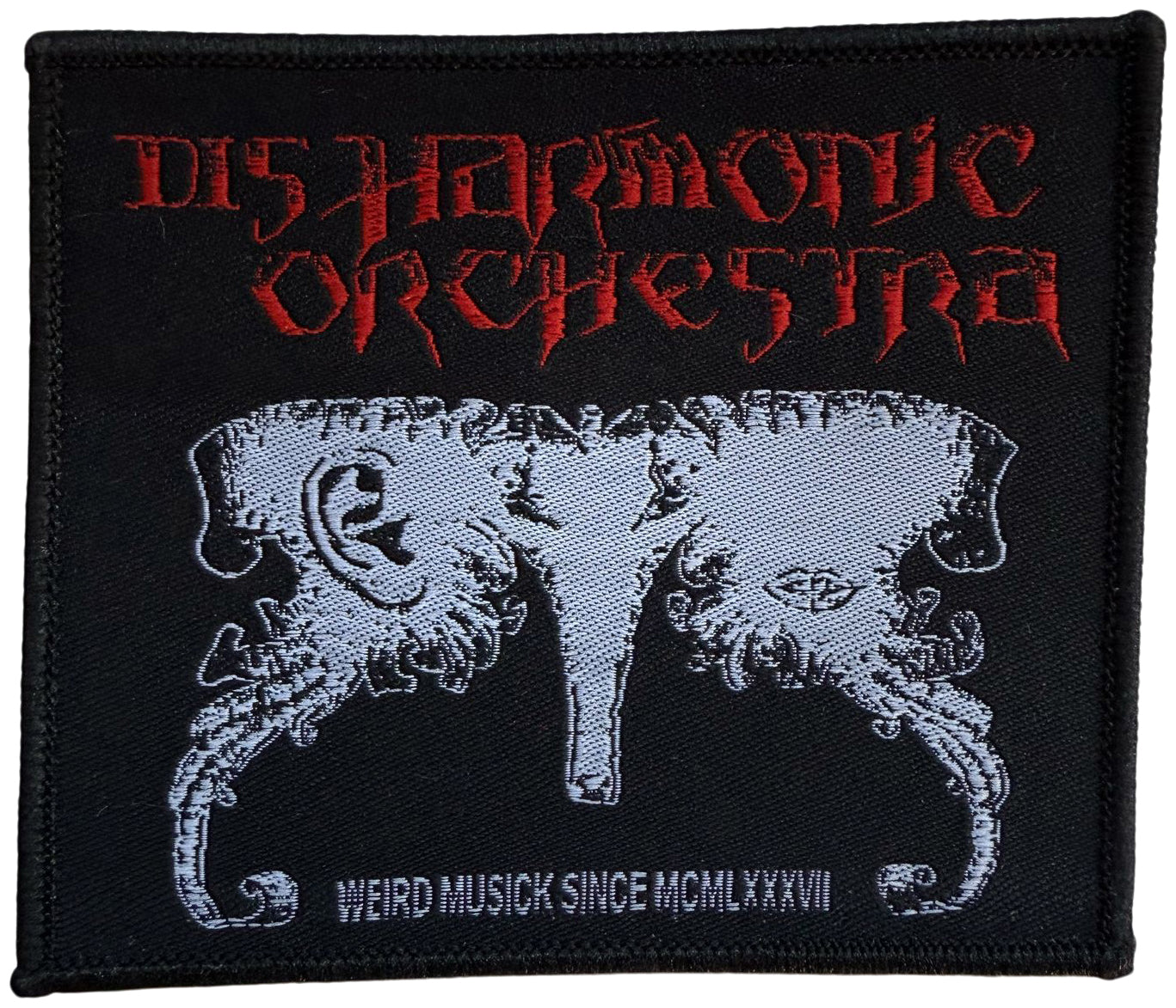 DISHARMONIC ORCHESTRA - Weird Musick - 8,5 x 10 cm - Patch