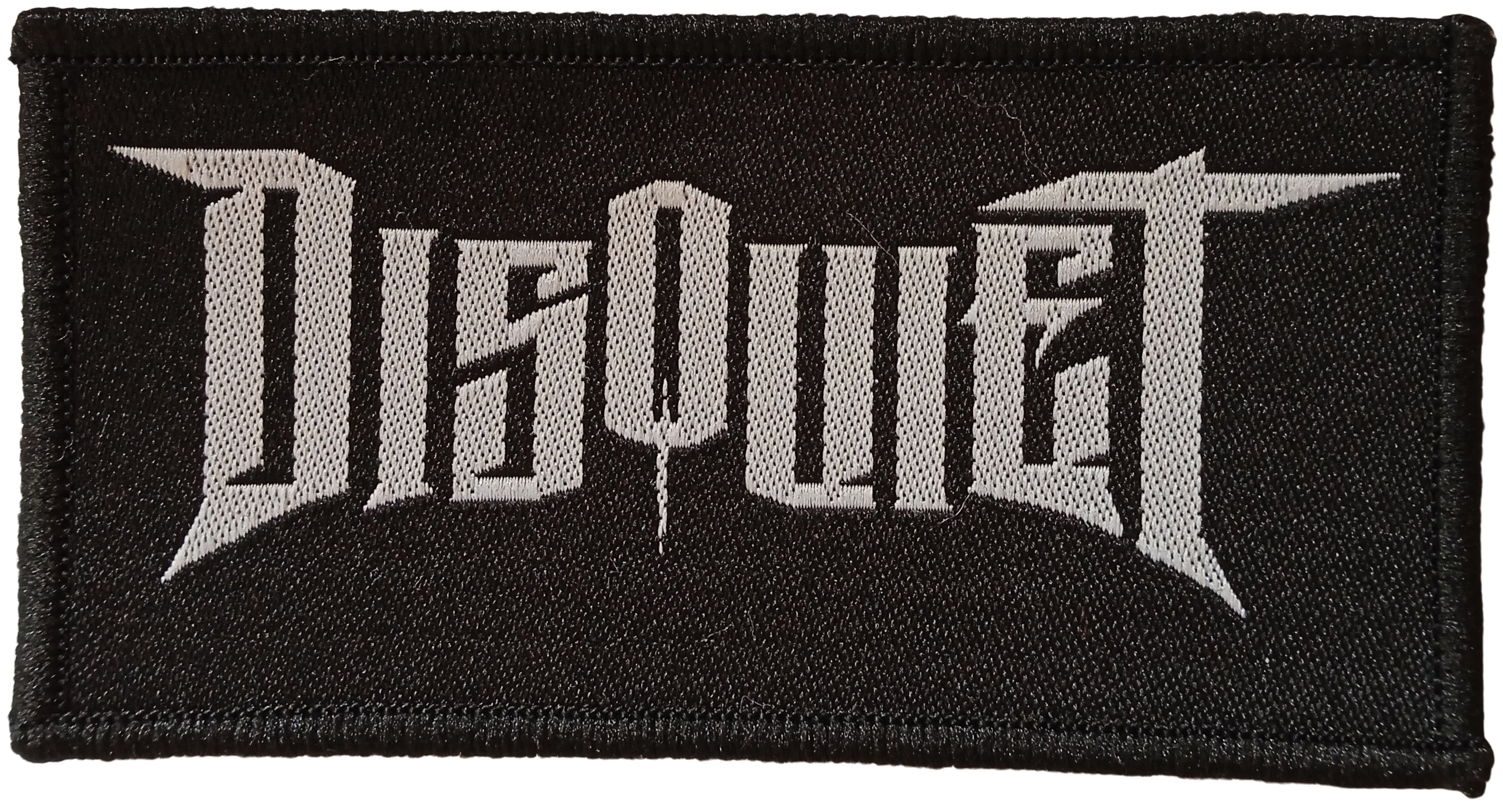 DISQUIET - Logo - 9,6 cm x 5,1 cm - Patch