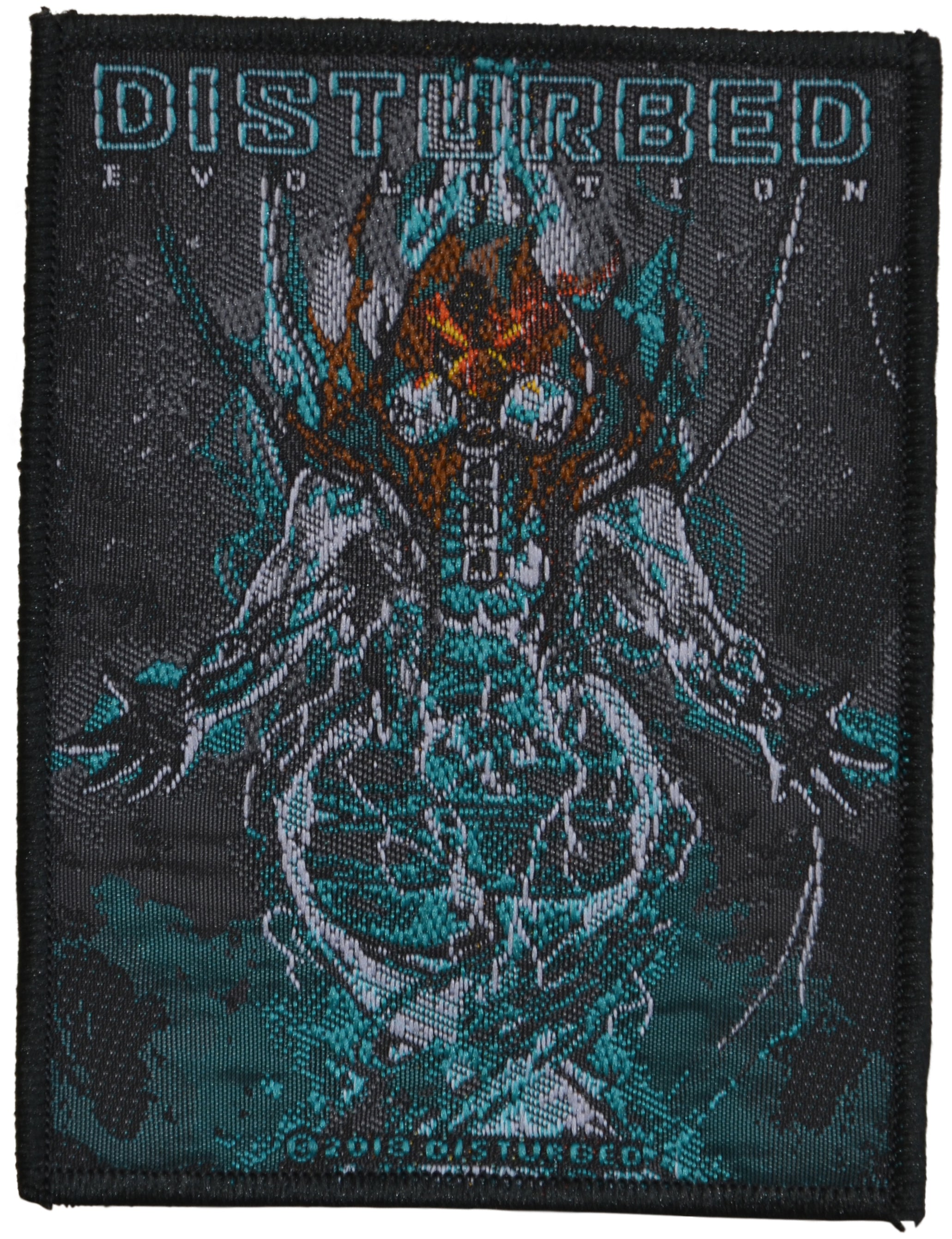 DISTURBED - Evolution Hooded - 8,2 x 10,4 cm - Patch