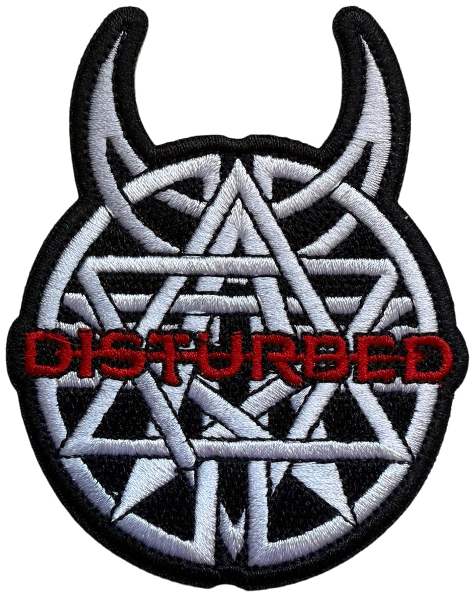 DISTURBED - Logo - 9 x 7,3 cm - Patch