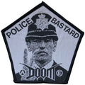 DOOM - Police Bastard - Black Border - 8,7 x 9,2 cm - Patch